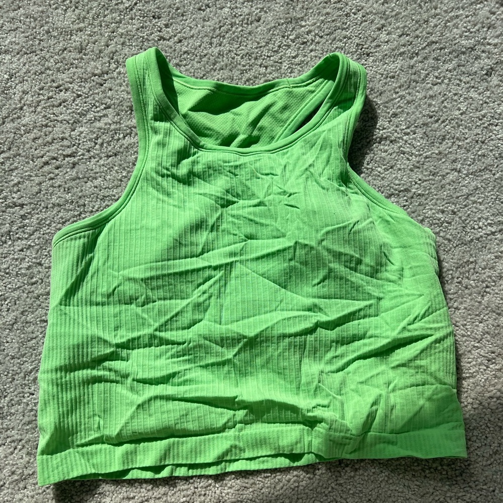 Lululemon Ebb To Street Cropped Tank